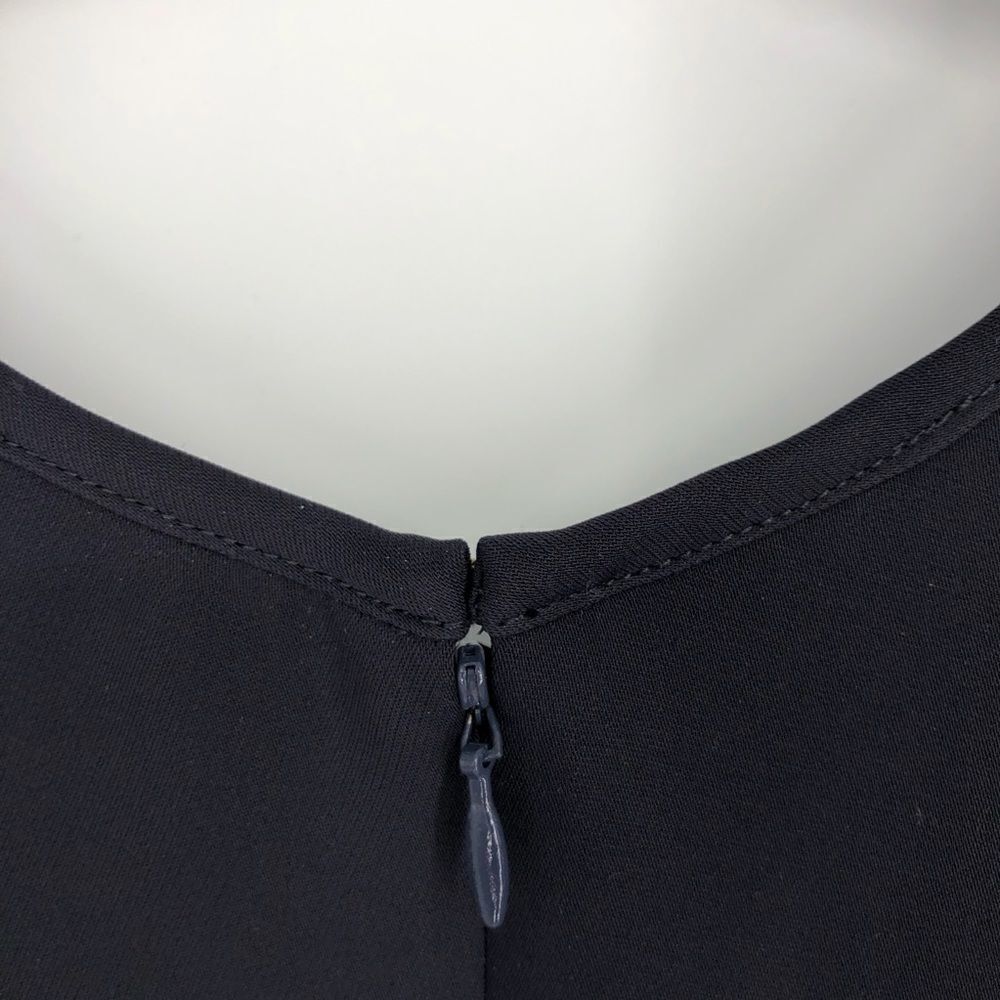‎KORA RAE Silk Layered Shift Dress - Picture 6 of 9